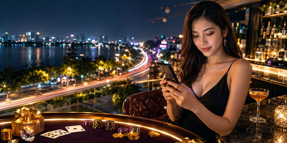 Khuyến mãi casino baccarat tại Hà Nội với ánh đèn neon rực rỡ về đêm