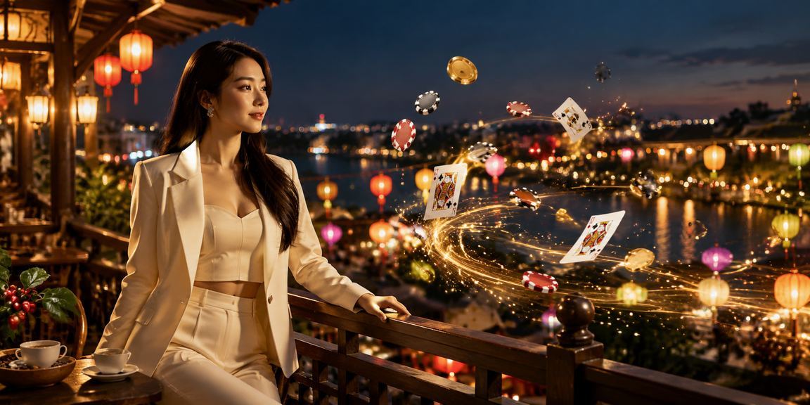 Người chơi tại Huế thư giãn với trò chơi bài trực tuyến và kiểm tra điểm thưởng buổi tối